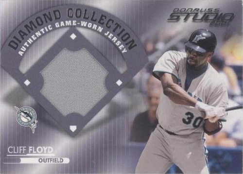 2001 Donruss Studio - Cliff Floyd #DC-45