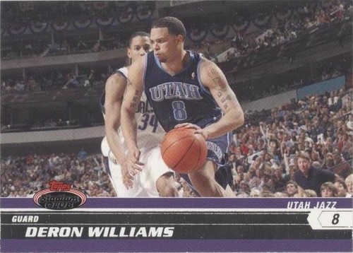 2007-08 Topps Stadium Club - Deron Williams #8