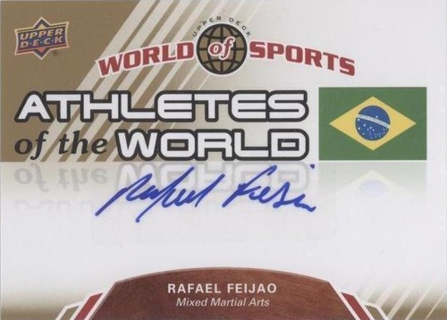 2010 Upper Deck World of Sports - Rafael Feijao #AW-81