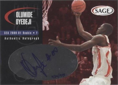 2000 Sage - Olumide Oyedeji #A39