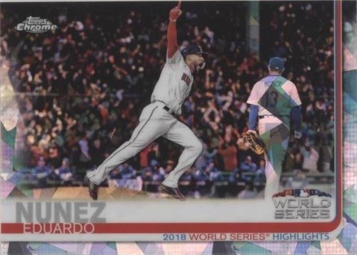 2019 Topps Chrome Sapphire Edition - Eduardo Nunez #3