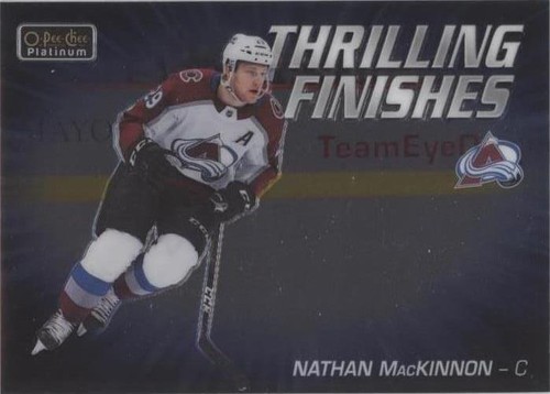 2019-20 O-Pee-Chee Platinum - Nathan MacKinnon #TF-9
