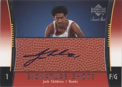 2004-05 Upper Deck Sweet Shot - Josh Childress #SS-CH