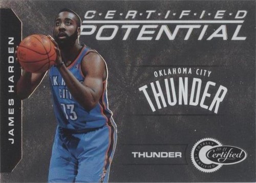 2010-11 Totally Certified - James Harden #14
