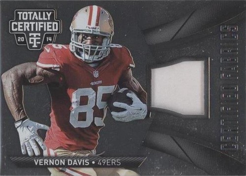 2014 Panini Totally Certified Vernon Davis #CF-VD