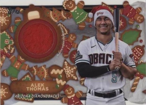 2023 Topps Holiday - Alek Thomas #HRC-AT