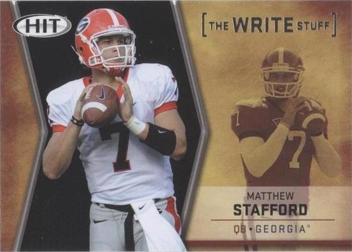 2009 SAGE Hit Matthew Stafford #WS 19