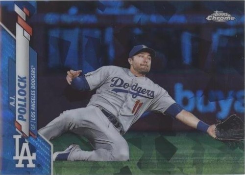 2020 Topps Chrome Sapphire Edition - A.J. Pollock #641