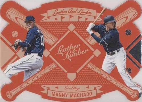 2019 Panini Leather & Lumber - Manny Machado #LAL-3