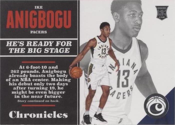 2017-18 Panini Chronicles - Ike Anigbogu #114