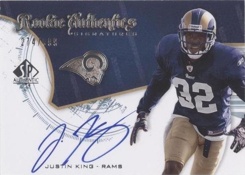 2008 SP Authentic Justin King #248
