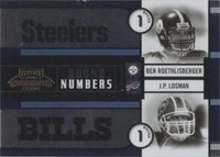 2004 Playoff Contenders Ben Roethlisberger J.P. Losman #RN-2