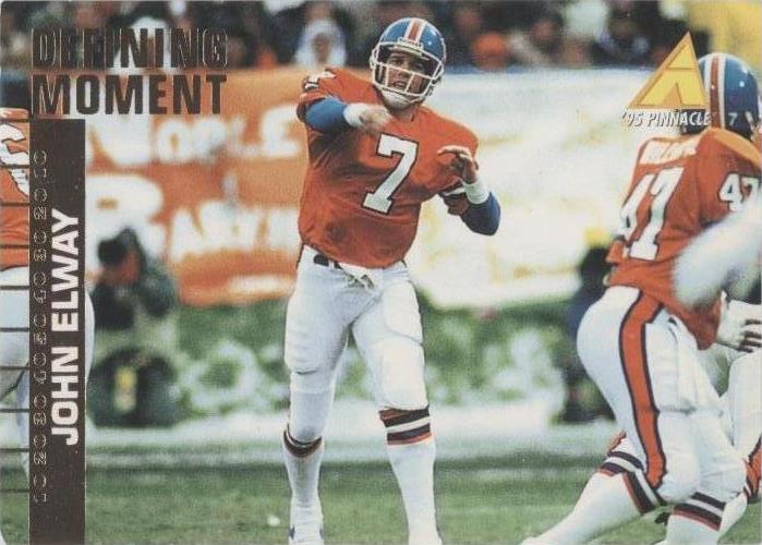 Colección Pinnacle Club 1995 John Elway #72