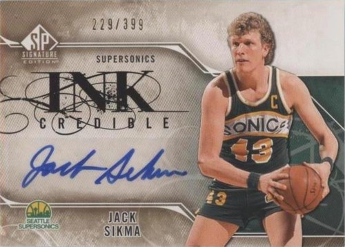2009-10 SP Signature Edition - Jack Sikma #I-JS