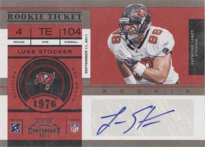 2011 Playoff Contenders Luke Stocker #154