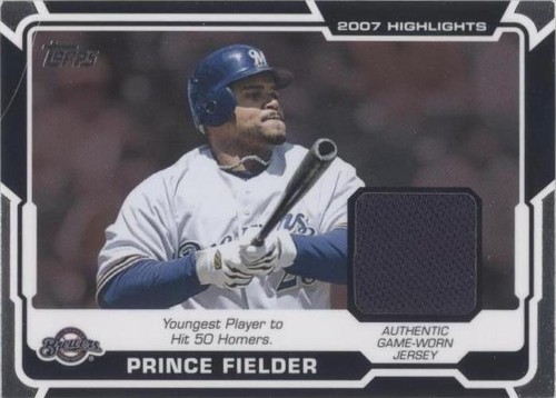 2008 Topps - Prince Fielder #HR-PF