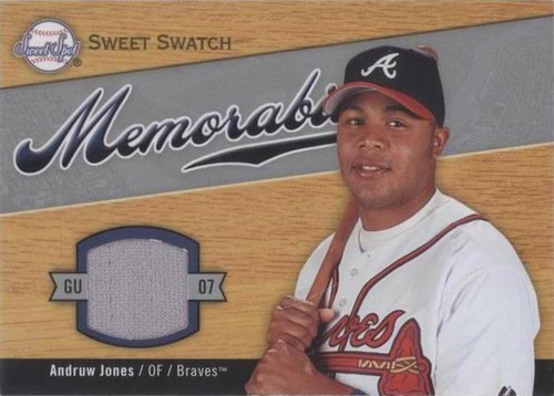 2007 Sweet Spot - Andruw Jones #SW-AJ