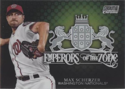 2020 Topps Stadium Club Chrome - Max Scherzer #EOZ-15