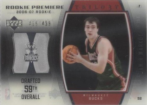 2006-07 Upper Deck Trilogy - Damir Markota #134