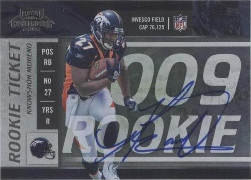 2009 Playoff Contenders Knowshon Moreno #108