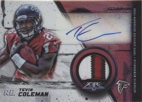 2015 Topps Fire Tevin Coleman #FRAP-TC