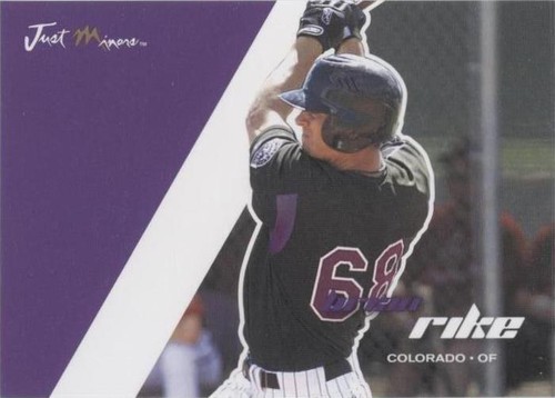 2008 Just Minors Just Autographs - Brian Rike #59