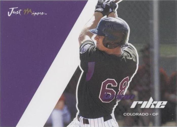 2008 Just Minors Just Autographs - Brian Rike #59