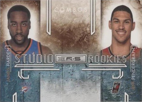 2009-10 Panini Rookies & Stars - James Harden/Jeff Pendergraph #7