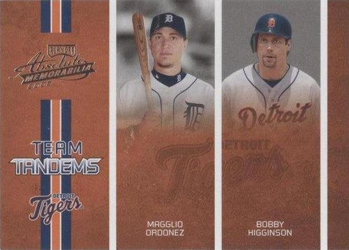 2005 Playoff Absolute Memorabilia - Bobby Higginson Magglio Ordonez #TT-58