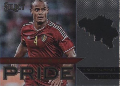 Vincent Kompany 2022-23 Panini Select Pitch side Signatures Vincent Kompany 2022-23 Panini Select Pitch side Signatures