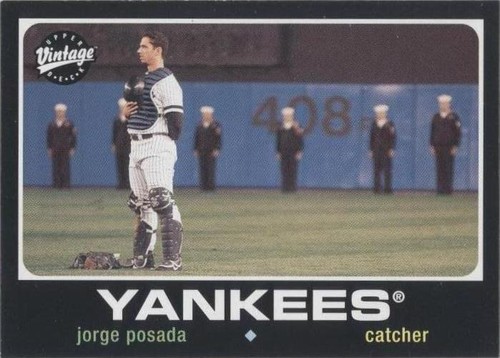 2002 Upper Deck Vintage - Jorge Posada #120