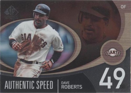 2007 SP Authentic - Dave Roberts #AS-16
