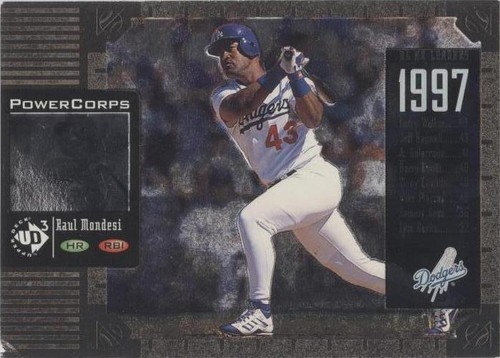 メジャーリーグ　カード　Raul Mongesi 1998 Upper Deck Special F/X #70 Raul Mondesi Los Angeles