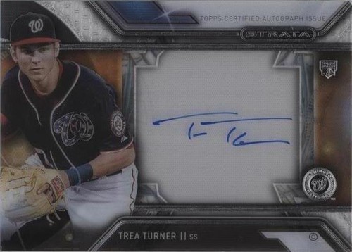 2016 Topps Strata - Trea Turner #SA-TT
