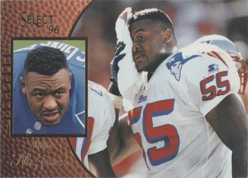1996 Select Willie McGinest #100