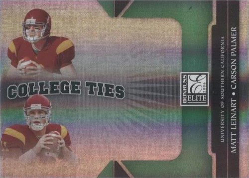 2006 Donruss Elite Carson Palmer Matt Leinart #CT-1