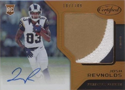 2017 Panini Certified Josh Reynolds #232