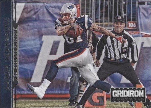 2012 Panini Gridiron Aaron Hernandez #111