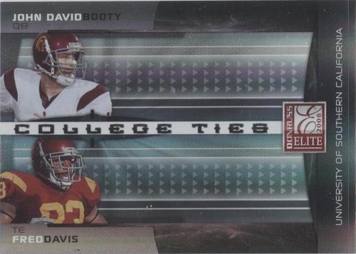 2008 Donruss Elite Fred Davis John David Booty #CTC-15