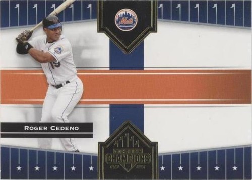 2005 Donruss Champions - Roger Cedeno #191