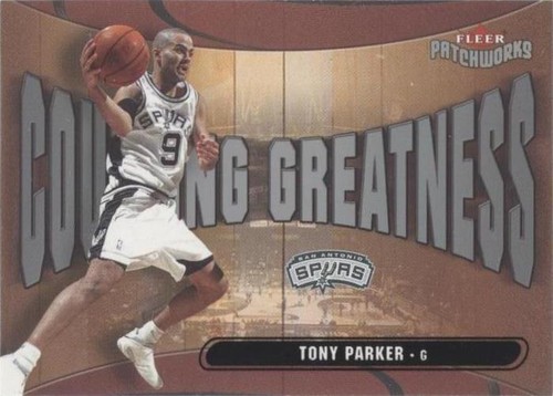 2003-04 Fleer Patchworks - Tony Parker #3 CG