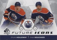 2022-23 SP Authentic - Dylan Holloway Evan Bouchard #FI-12