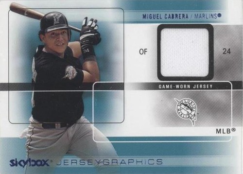 2005 Skybox Autographics - Miguel Cabrera #JG-MC