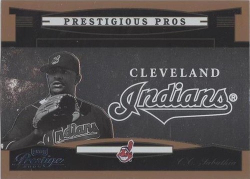 2005 Playoff Prestige - C.C. Sabathia #PP-52
