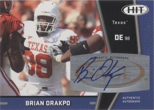 2009 SAGE Hit Brian Orakpo #A48