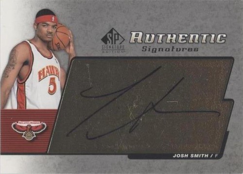 2004-05 SP Signature Edition - Josh Smith #AS-SM