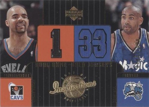 2002-03 Upper Deck Inspirations - Carlos Boozer/Grant Hill #115