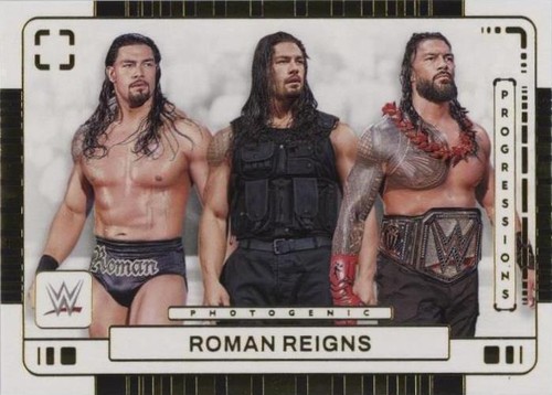 Roman Reigns Light Blue 133/249 2024 Panini Select WWE Card # 86