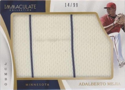 2017 Panini Immaculate Collection - Adalberto Mejia #IJ-AM