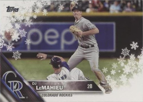 2016 Topps Holiday - D.J. LeMahieu #HMW152